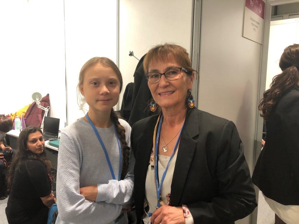 Norma Kassi meets Greta Thunberg