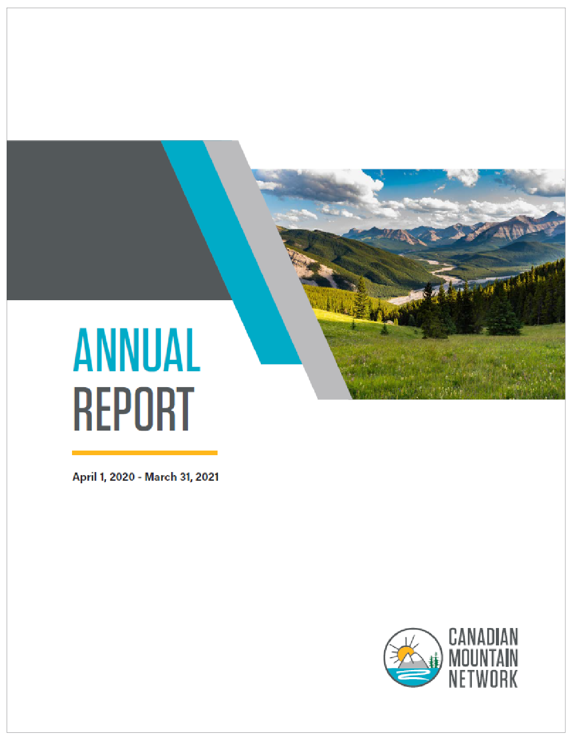 Annual report 2020 cover