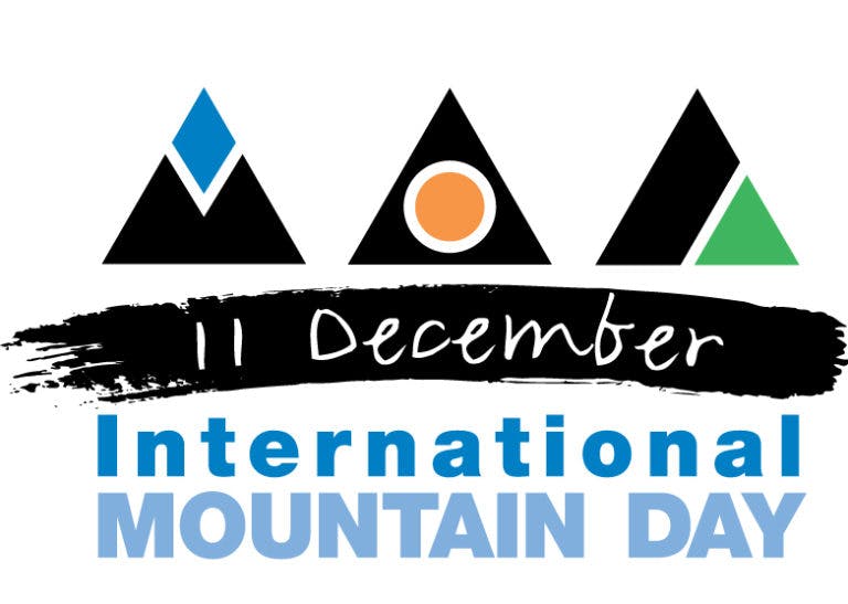 Logo for International Mountain Day